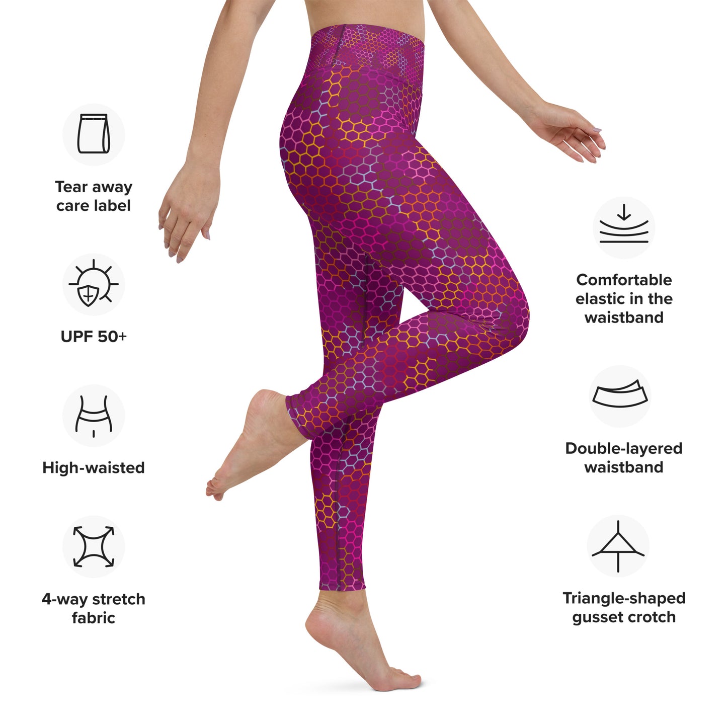 Kariba Amethyst Yoga Leggings